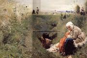 Anders Zorn Our Daily Bread oil painting on canvas